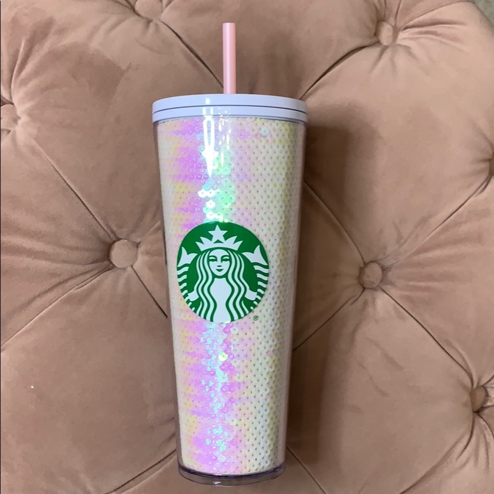 ONE Starbucks Sequin Holiday Tumbler - Picture 6 of 7